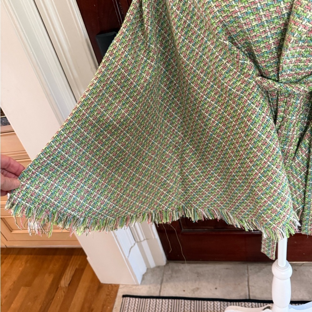 Lilly and Taylor ladies wrap jacket size 8, excellent condition, fringed - Picture 5 of 11